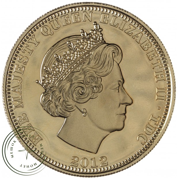 Тристан-да-Кунья 1 крона 2012 Виндзоры - Король Эдуард VII