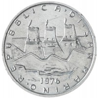Сан-Марино 5 лир 1976