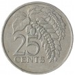 Тринидад и Тобаго 25 центов 1978