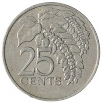 Тринидад и Тобаго 25 центов 1978