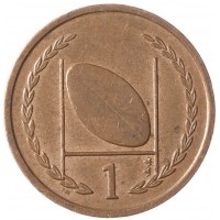 Монета Остров Мэн 1 пенни 1998
