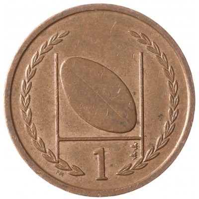 Монета Остров Мэн 1 пенни 1998