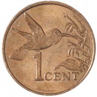 Монета Тринидад и Тобаго 1 цент 2005