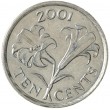 Бермуды 10 центов 2001