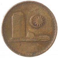 Монета Малайзия 1 сен 1973