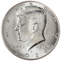 США 1/2 доллара 2024