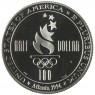 США 50 центов 1996 XXVI летние Олимпийские Игры в Атланте 1996 - Плавание