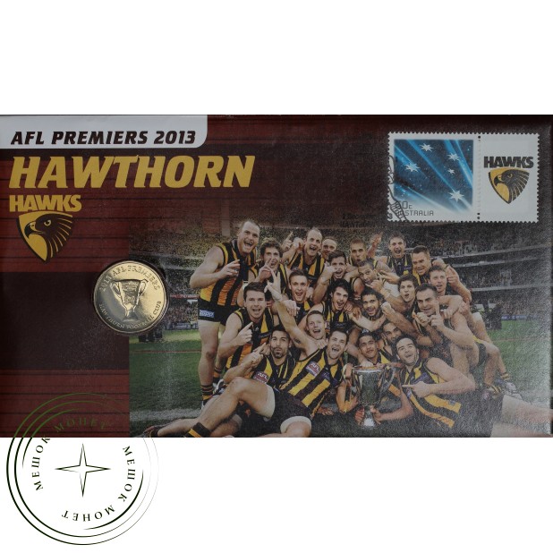 Австралия 1 доллар 2013 Австралийская футбольная лига - финалист 2013 Hawthorn Football Club