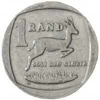 Монета ЮАР 1 ранд 1999