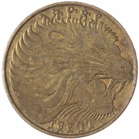 Монета Эфиопия 5 сантимов 2004