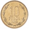 Чили 10 песо 2013