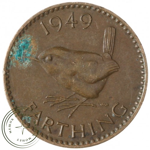 Великобритания 1 фартинг 1949 — 937041922