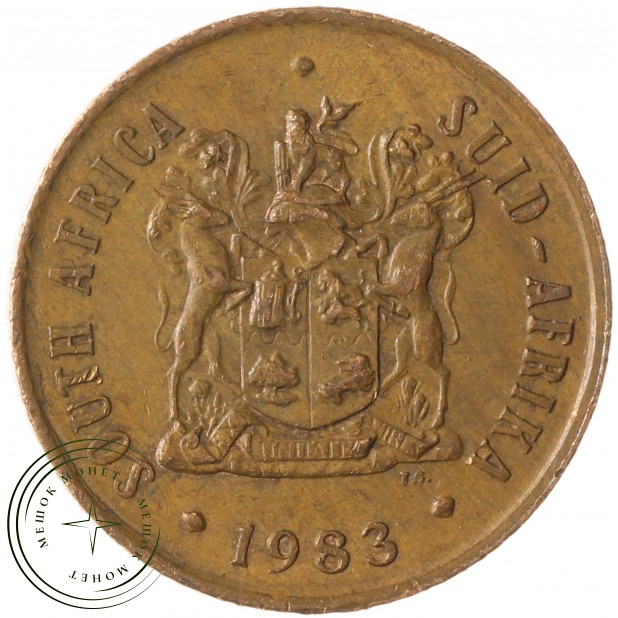 ЮАР 2 цента 1983