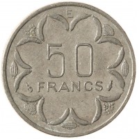 ЦАР Камерун 50 франков 1979