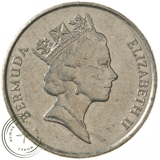 Бермудские острова 5 центов 1994
