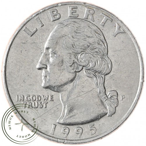США 25 центов 1995 — 937041940