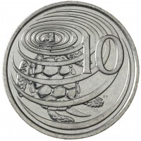 Монета Каймановы острова 10 центов 2013