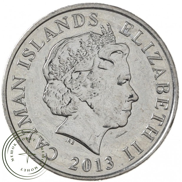 Каймановы острова 10 центов 2013