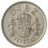 Испания 10 песет 1983