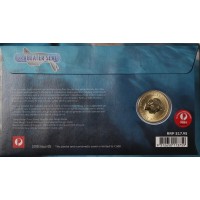 Монета Тувалу 1 доллар 2017 Тюлень-крабоед