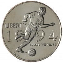 Монета США 1/2 доллара 1994 Чемпионат мира по футболу 1994