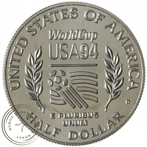 США 1/2 доллара 1994 Чемпионат мира по футболу 1994 — 937038134