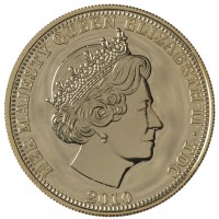 Монета Тристан-да-Кунья 1 крона 2010 Помолвка Уильяма и Кэтрин