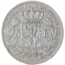 Бельгия 5 франков 1868