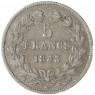Франция 5 франков 1843