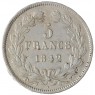 Франция 5 франков 1842