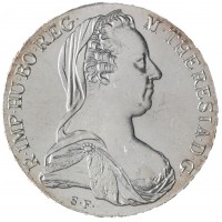 Монета Австрия 1 талер 1780