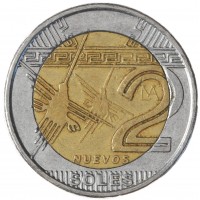 Перу 2 новых соля 2012