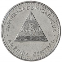 Монета Никарагуа 1 кордоба 2014