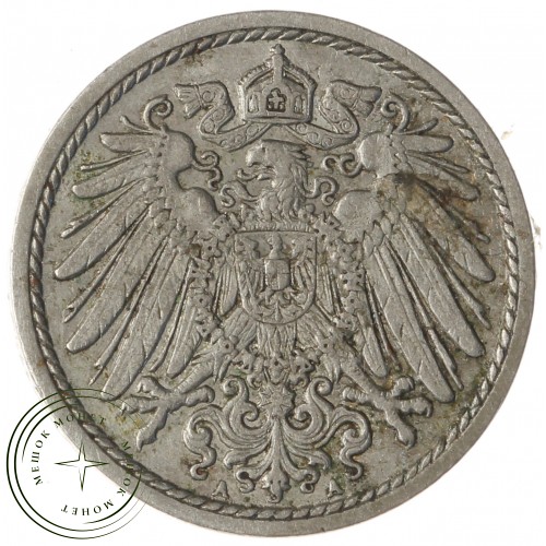 Германия 5 пфеннигов 1913 А — 937042201