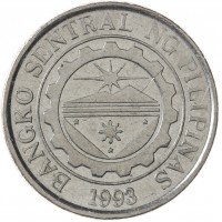 Монета Филиппины 1 песо 2010