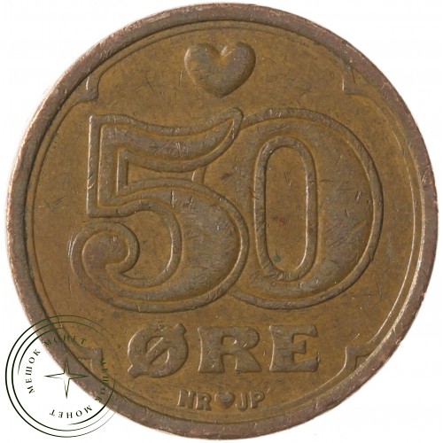 Дания 50 эре 1989 — 937042581