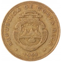 Монета Коста-Рика 100 колонов 1999