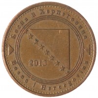 Монета Босния и Герцеговина 20 фенингов 2013