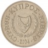 Кипр 10 центов 2004
