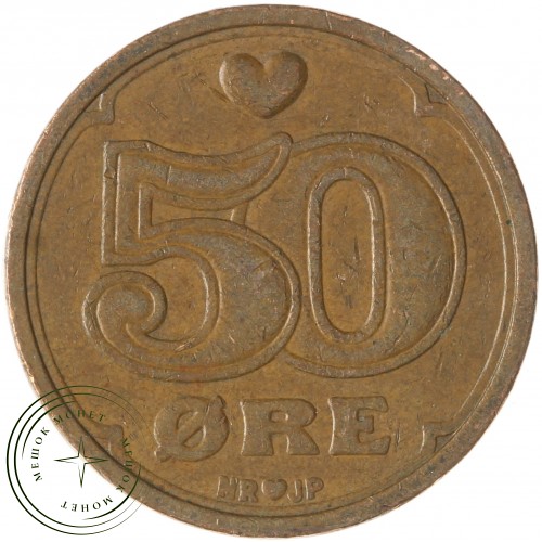 Дания 50 эре 1989 — 937043041