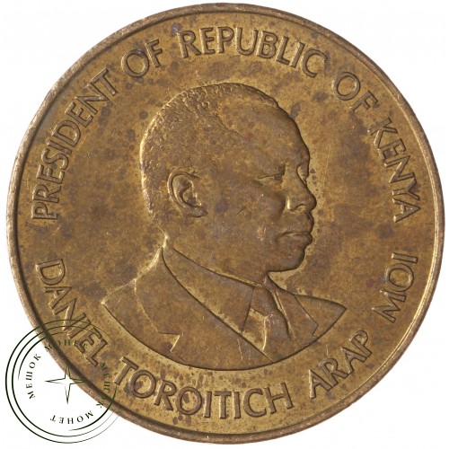 Кения 10 центов 1990 — 937043418
