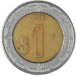 Мексика 1 песо 1998