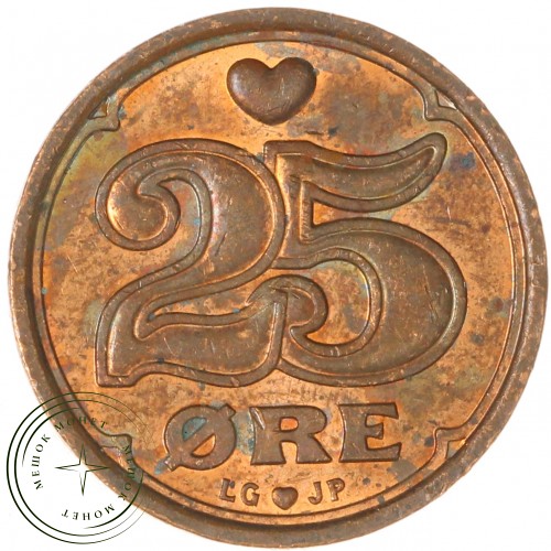 Дания 25 эре 2001 — 937043482