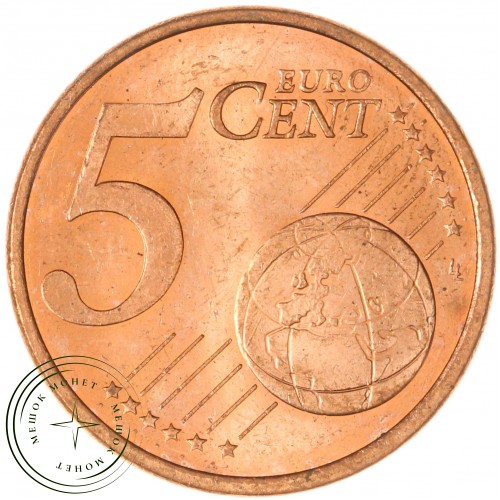 Испания 5 евроцентов 2008 — 937043487