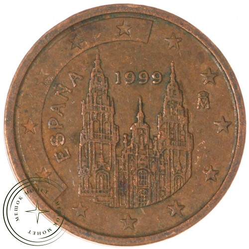 Испания 2 евроцента 1999 — 937043492