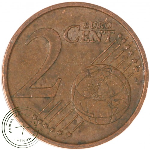 Испания 2 евроцента 1999 — 937043492