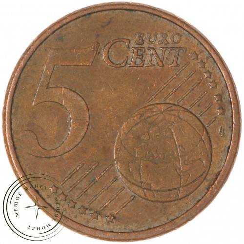 Испания 5 евроцентов 2008 — 937043493