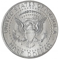 Монета США 50 центов 2022 Kennedy Half Dollar D