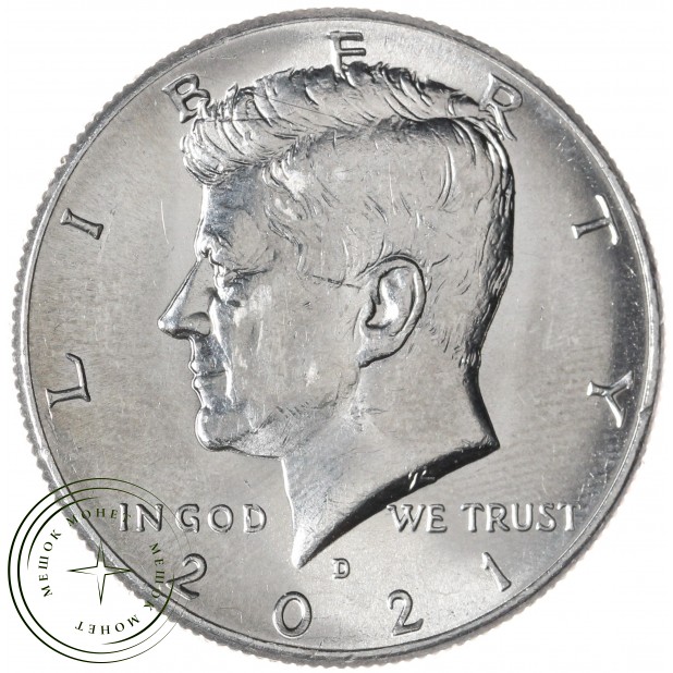 США 50 центов 2021 Kennedy Half Dollar D