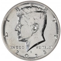 США 50 центов 2023 Kennedy Half Dollar D